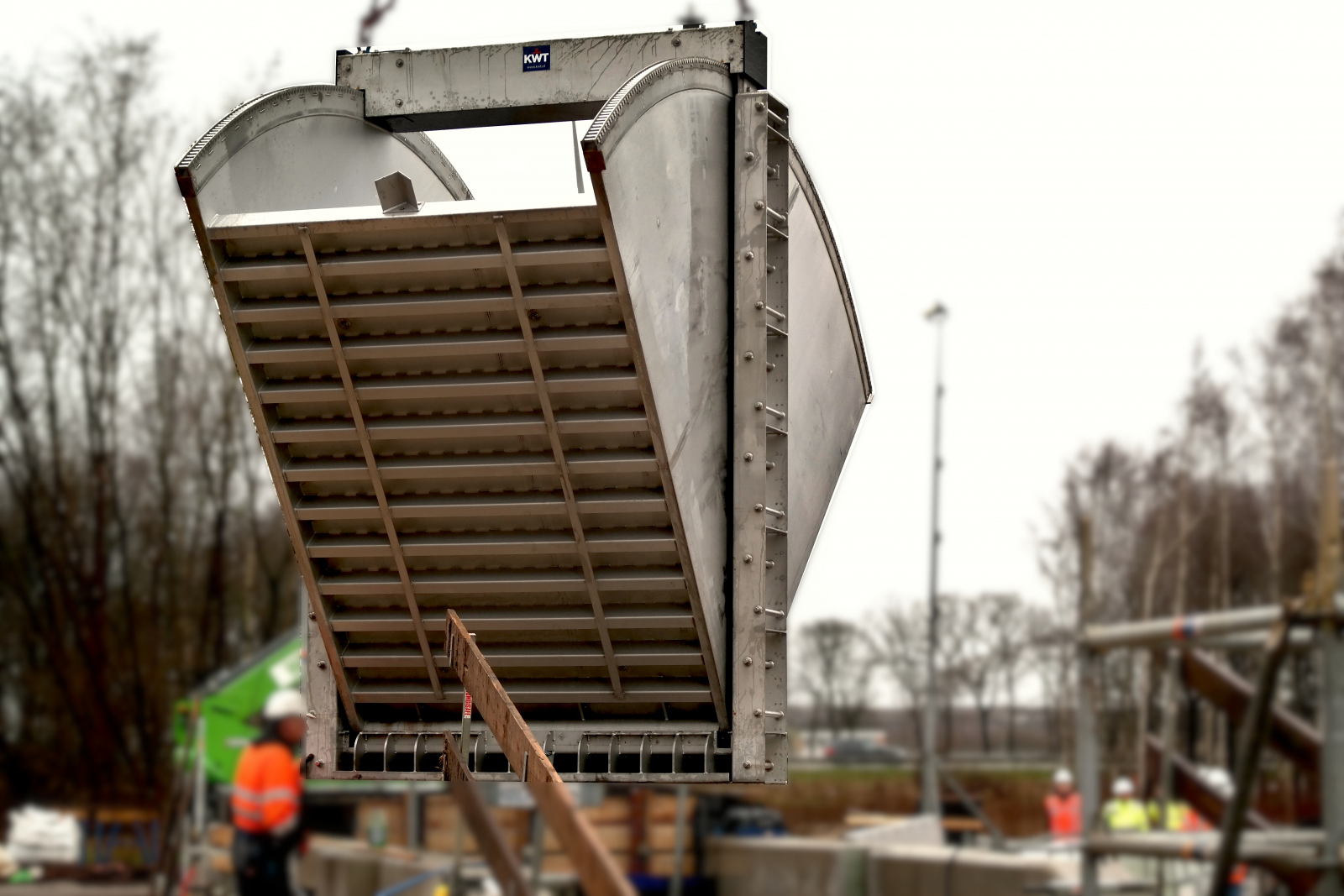 Kantelstuwen voor waterberging