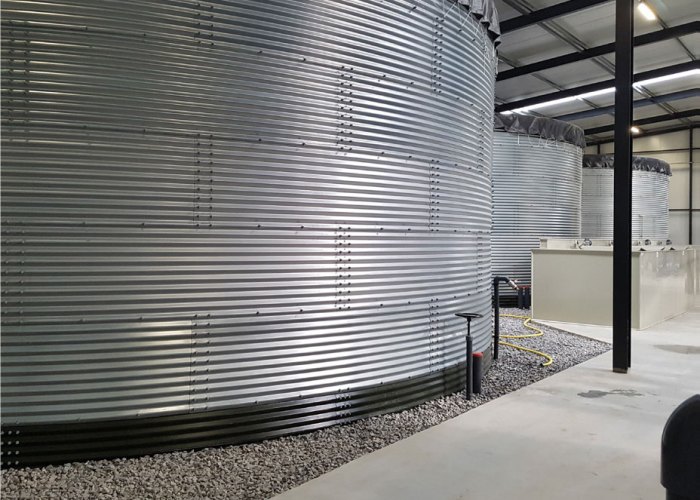 BUWAtank stalen water silo